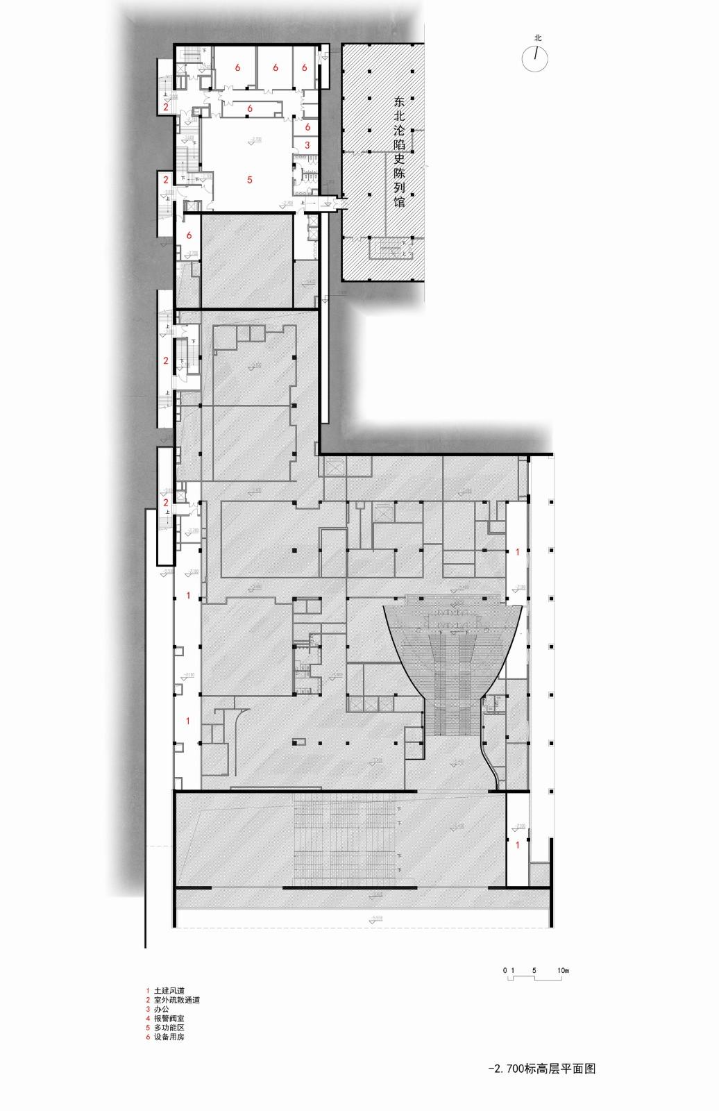 全東北最大的清水混凝土巨構(gòu)地下建筑：砼殿 / Wutopia Lab